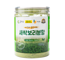 참미소 새싹보리분말 100g 국산 국내산 무농약 가루 초미립자