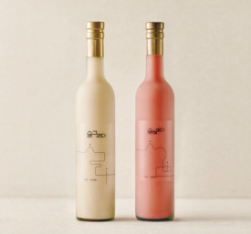 [ 술그리다 + 술예쁘다 선물 세트] 500ml x 각1병 / 10.9도 / 탁주