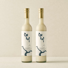 [ 택이 선물 세트 ] 500ml x 2병 / 8도