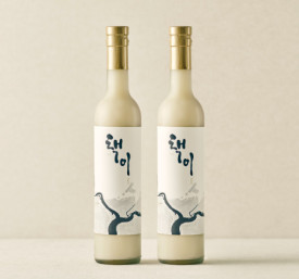 [ 택이 선물 세트 ] 500ml x 2병 / 8도