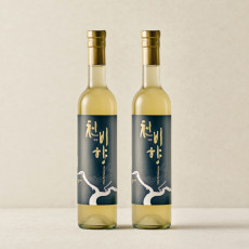 [ 천비향 약주 선물 세트 ] 500ml x 2병 / 16도 / 오양주 / 쇼핑백O