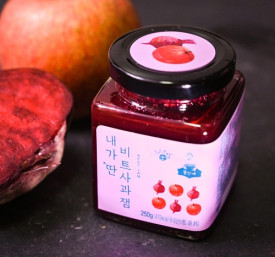 [뜰안에농원]내가 딴 비트 사과 잼 스프레드 200g 250g