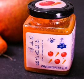 [뜰안에농원]내가 딴 사과 당근 잼 스프레드 200g 250g