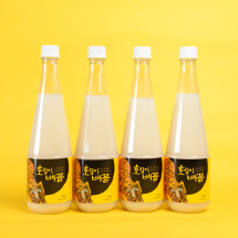 호랑이배꼽 생막걸리 4병입