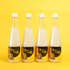호랑이배꼽 생막걸리 4병입