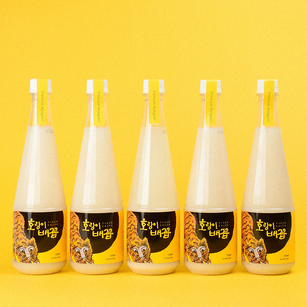 호랑이배꼽 생막걸리 5병입