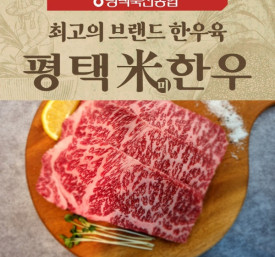[평택축협] 슈퍼오닝 평택미한우채끝 1+등급 300g