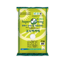 [대량맞춤]25년 햅쌀 안중농협★슈퍼오닝 고시히카리 쌀 4kg