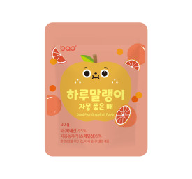 바오푸드 하루말랭이 배말랭이 자몽품은배 20gx1팩