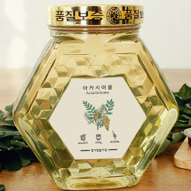 벌이랑꿀이랑 아카시아꿀 유리병2kg