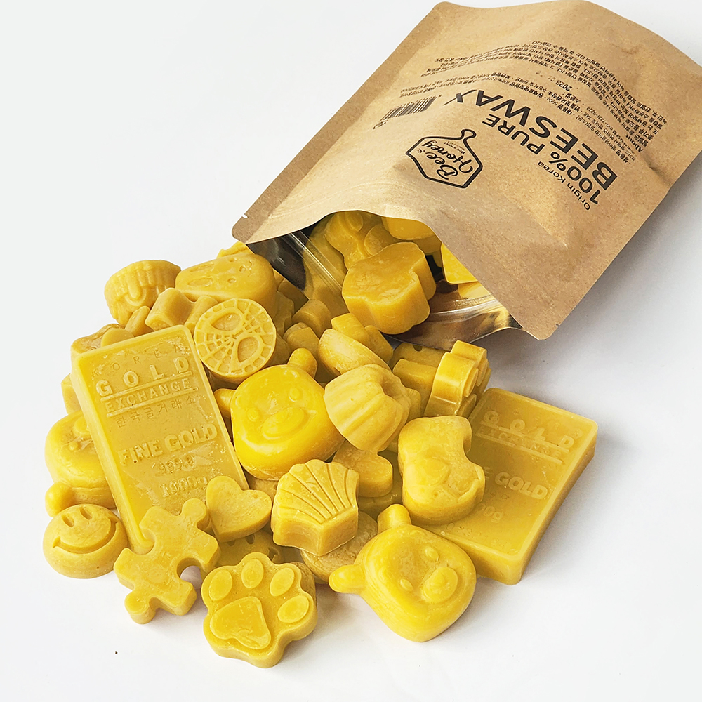 벌이랑꿀이랑 밀랍 소분 500g 국산