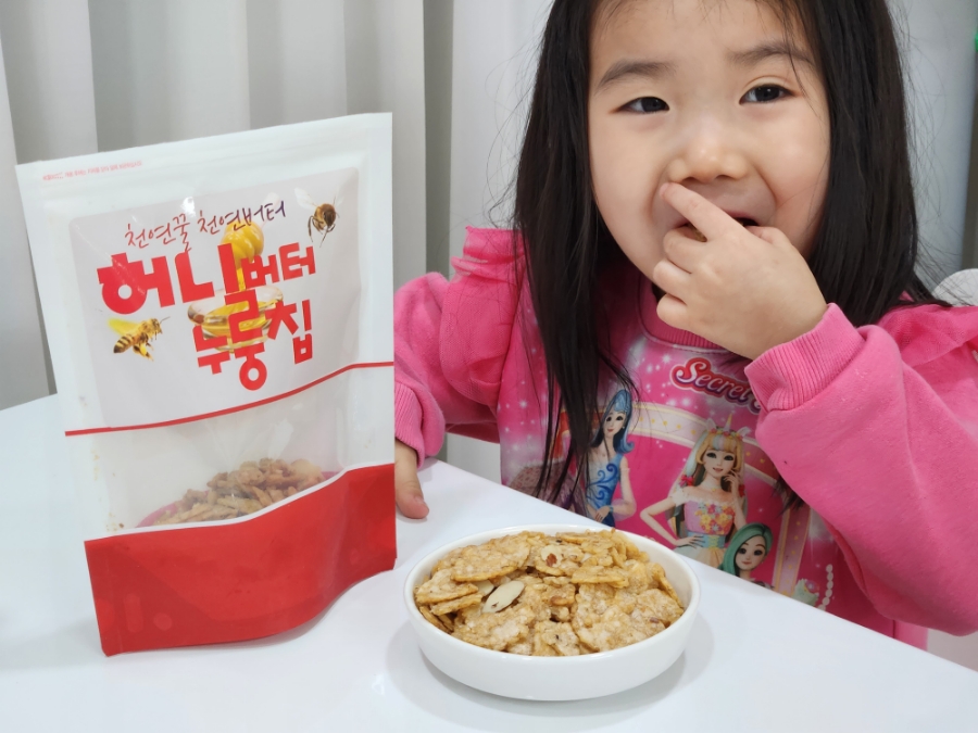 천연 재료로 만든 허니버터/ 청양마요 누룽칩