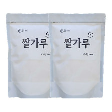 참미소 국산 쌀가루 500g 2봉 국내산 100% 이유식 부침개 호박죽