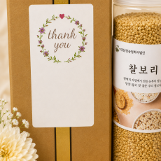 2026년산 찰보리 800g 1통