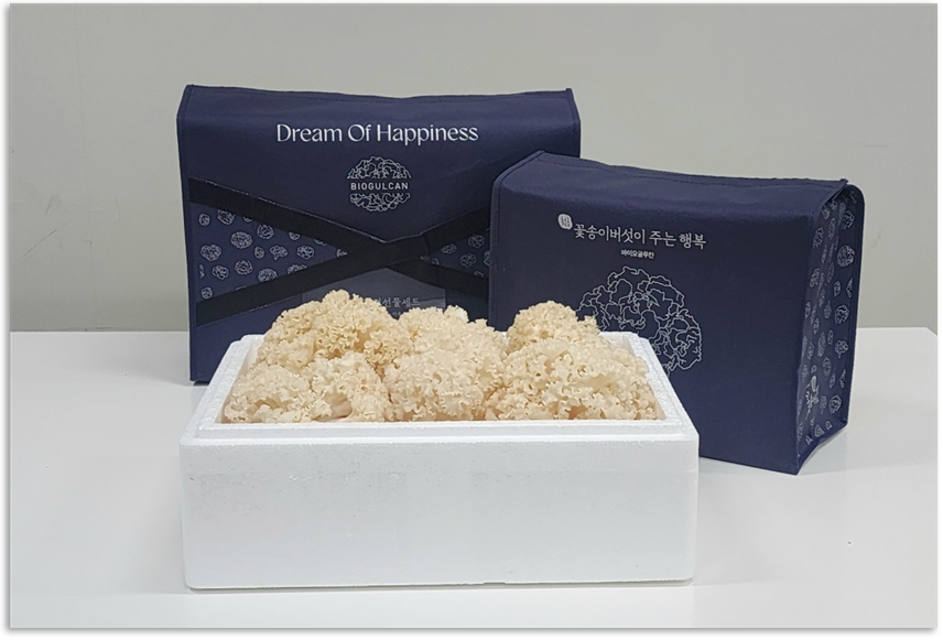 26추석) 생 꽃송이버섯(유기농) 선물세트 1kg