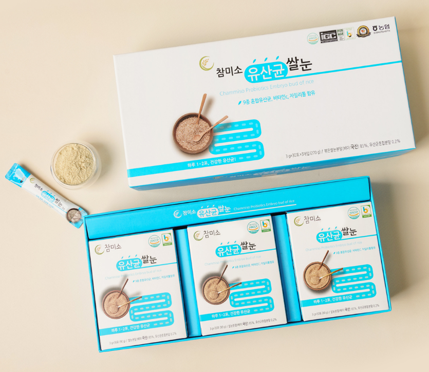 26추석) 유산균쌀눈 선물세트