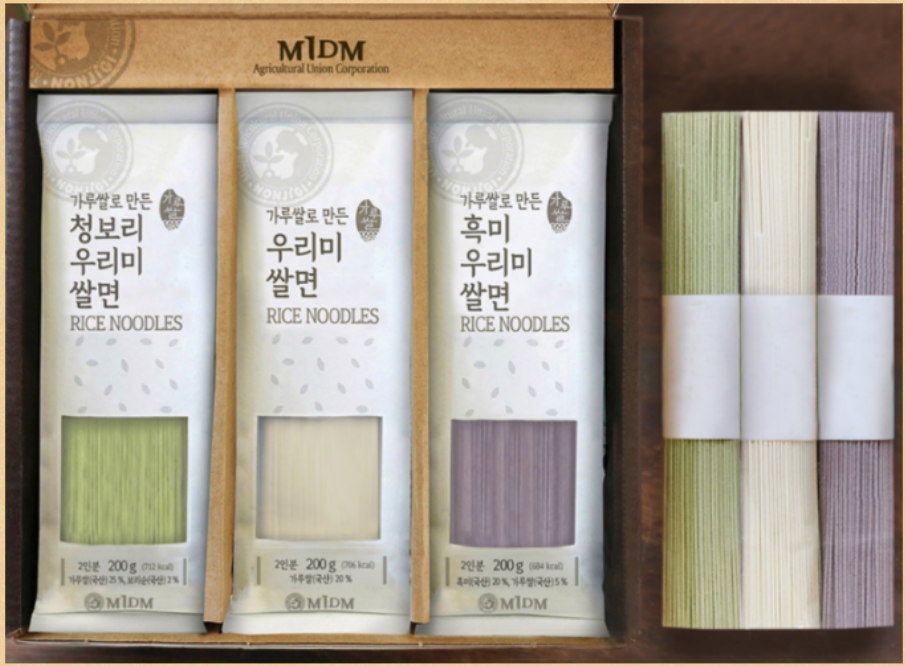 26추석) 우리미 삼색 쌀면세트